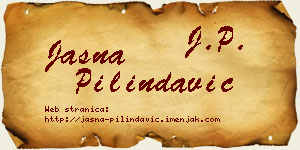 Jasna Pilindavić vizit kartica